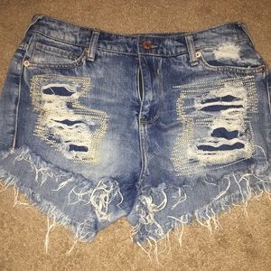 High rise short short